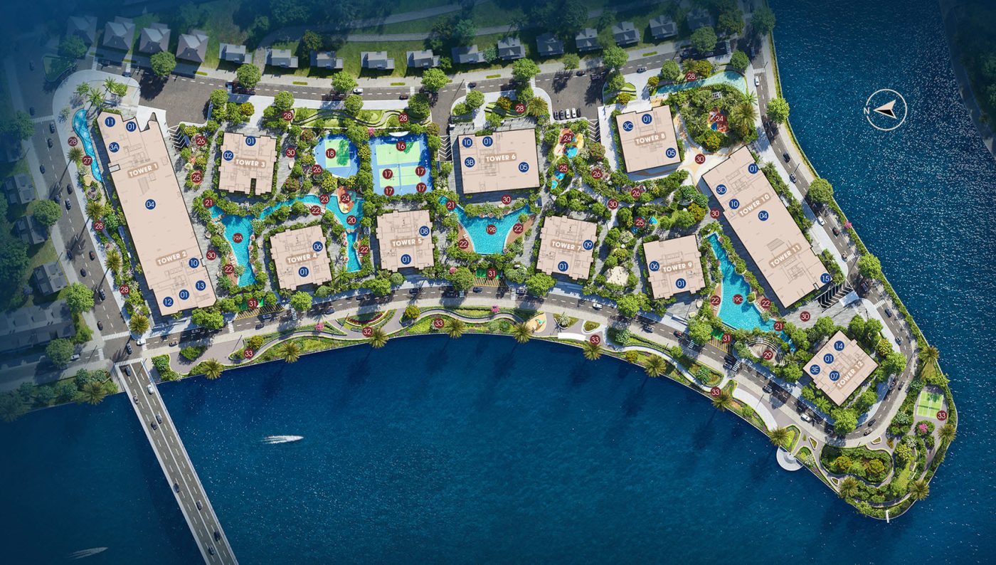 Phối cảnh The Privé 2