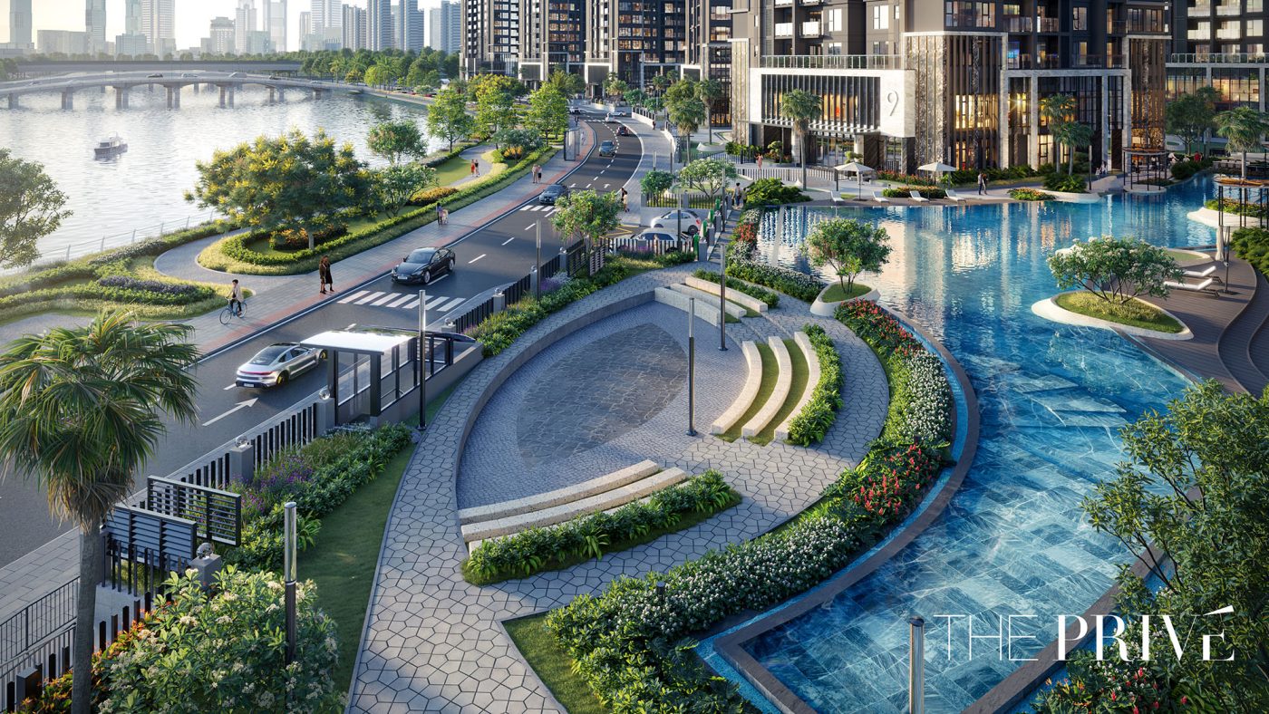 Thiết kế căn quần thể The Privé
